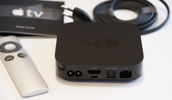 Apple TV komplektis sisaldub