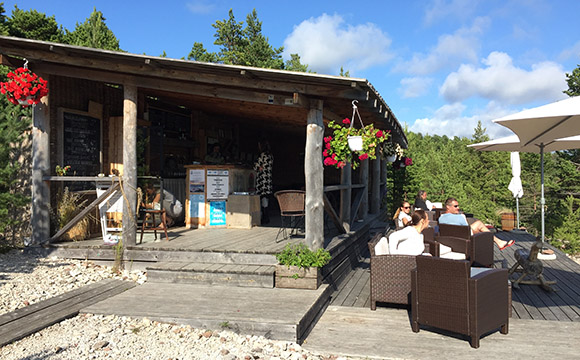 Hõbekala restoran Hiiumaal Kalanas, asukoht