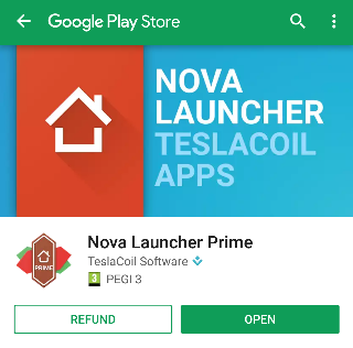 Nova Launcher Refund