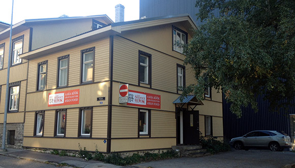 The Street Wok Tallinn aasia köök söögikoht asukoht