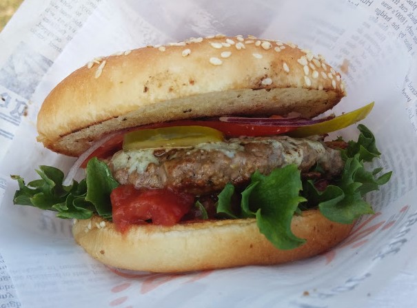 Food&Mood Blue Cheese burger (sinihallitusjuustuga)