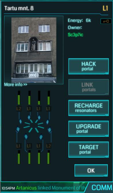 Ingress - Portali vaade